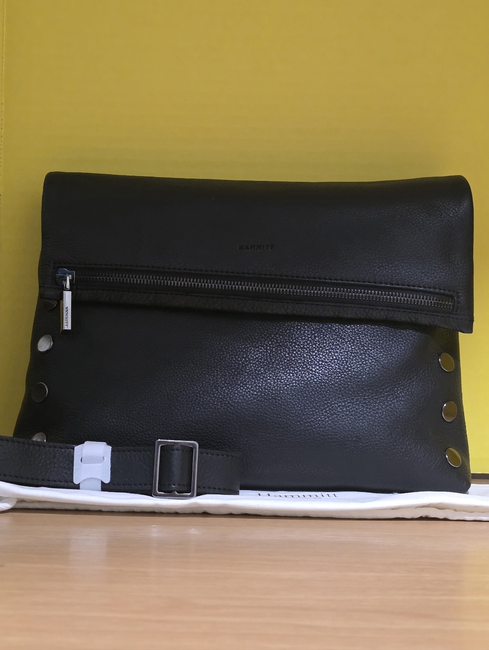 Hammitt Black Leather Large VIP - Picture 2 of 8
